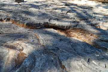 The surface of the rocks in the south of Turkey in the Taurus Mountains.