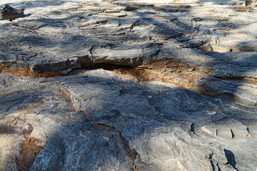 The surface of the rocks in the south of Turkey in the Taurus Mountains.