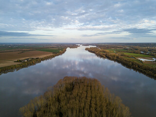 La Loire vue de haut