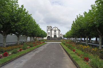 church on the azores island sao miguel