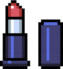 lipstick pixel icon