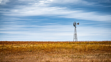 windmill in the field