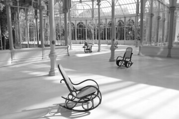 Pal&aacute;cio de Cristal Parque del Retiro Madrid