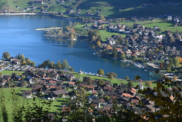 lake in the mountains... Lungern