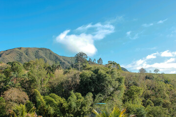 Landscape and Blue sky