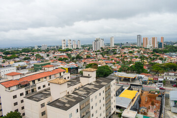 A view of Taubate's cityscape from above - Sao Paulo state, Brazil