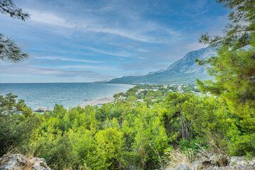 Obraz premium Beldibi resort village in Turkey.Amara premier palace