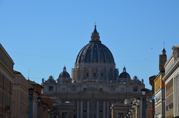 Obraz premium Some photos taken around the ancient and most beautiful city of Rome on a bright sunny day of October.