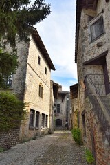 Fototapeta na wymiar Cité médiévale de Pérouges (Ain)