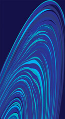 Vector Spiral Striped background