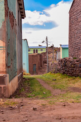 callejon de San Miguel , en Bolivia