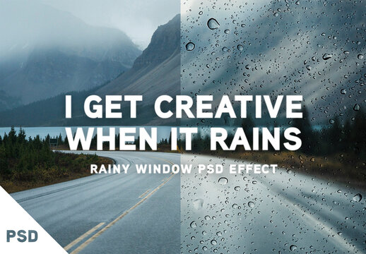Window Rain Effect