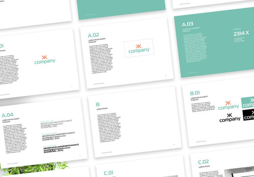 Clean and Simple Brand Book Guidelines