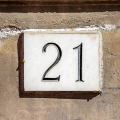 Number 21