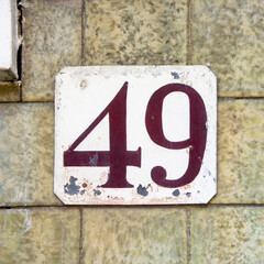 Number 49