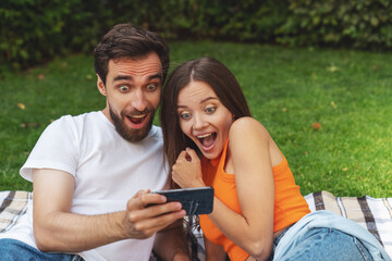 Couple on a picnic
