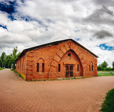Fortification structure. Bobruisk fortress. The city of Bobruisk. Belarus. 1810 - 1812 years.