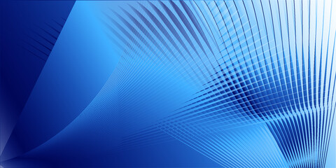 Abstract Blue background with lines