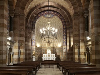 interior of church