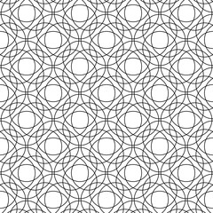 Intricate interesting lace. Seamless repeating decorative pattern with lace. Vector.