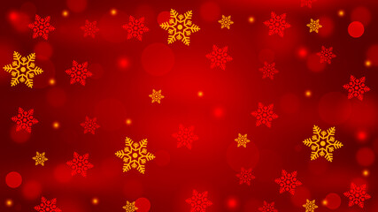 Abstract Christmas background with snowflakes.