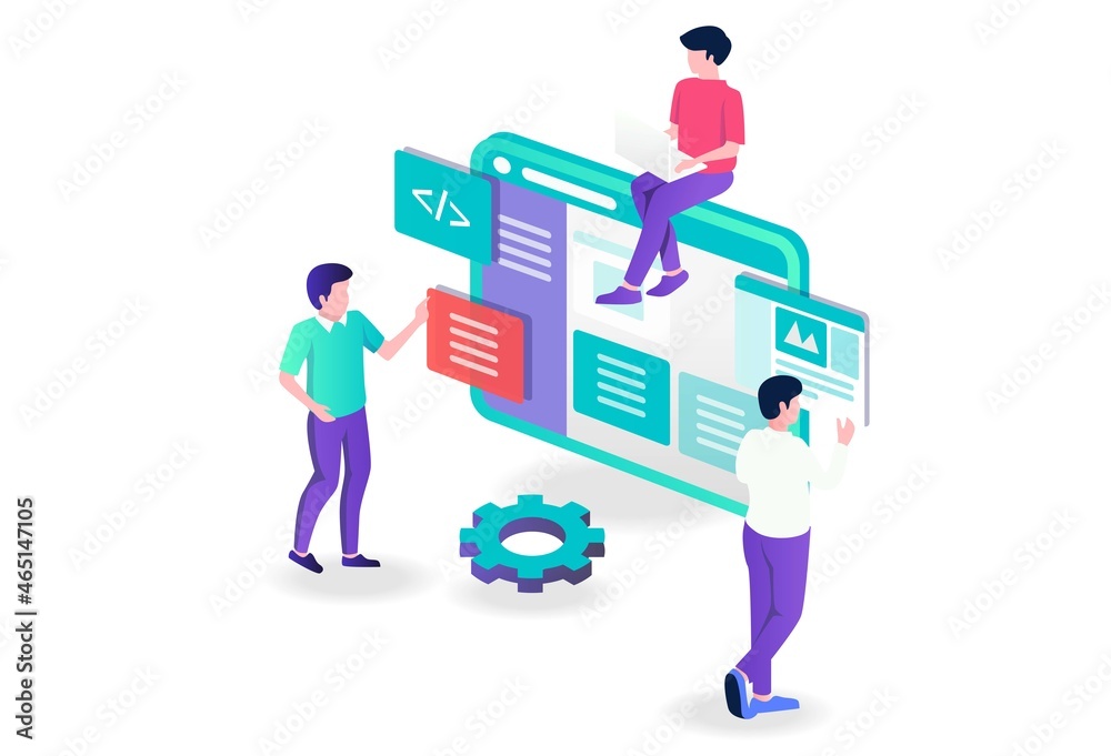 Poster Blog and web designer and seo optimization