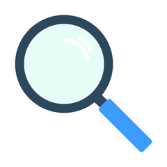 magnifying glass icon insolated. Vector illustration