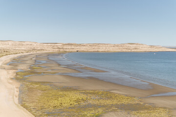 Un día de playa en la Patagonia