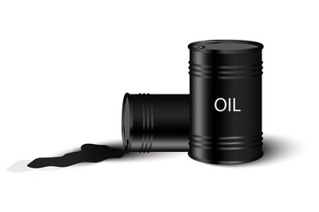 Oil barrel icon. Information concept. Cartoon style. Flat line art. Hand drawn picture. Vector illustration. Stock image.