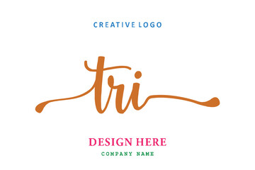 TRI lettering logo is simple, easy to understand and authoritative