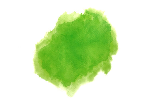 Abstract green or light green watercolor spread or stain on white background,Color Abstract © LOOKS GOOD