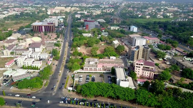 Shot of Abuja City Nigeria