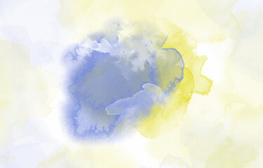Abstract colorful watercolor for background. 