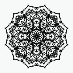 decorative concept abstract mandala illustration