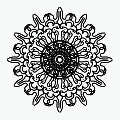 decorative concept abstract mandala illustration