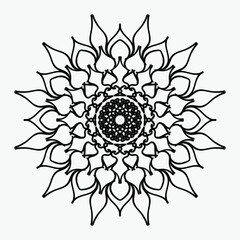 decorative concept abstract mandala illustration