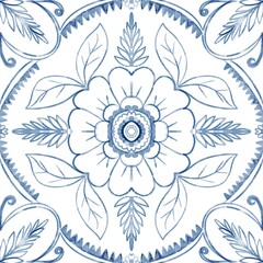 Seamless pattern abstract beautiful mediterranian splash native boho interior home ceramic tile italian painting Texture decoration