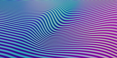 moving light wave curve abstract graphics background 3d illustration