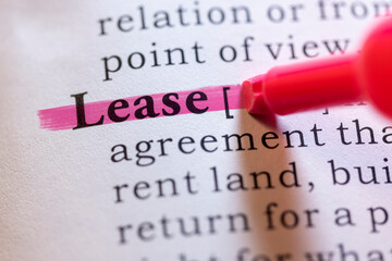 definition of lease