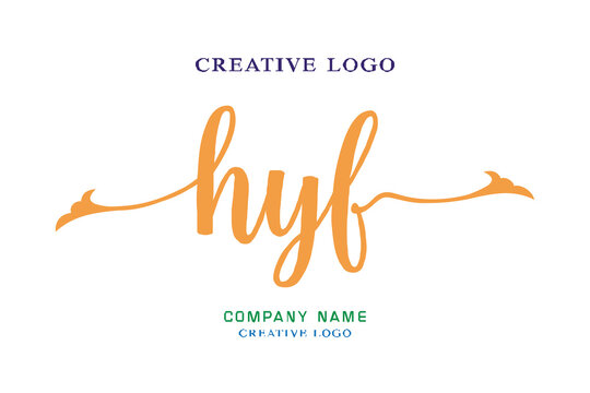 HYF lettering logo is simple, easy to understand and authoritative