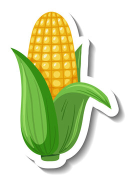 A simple corn sticket template