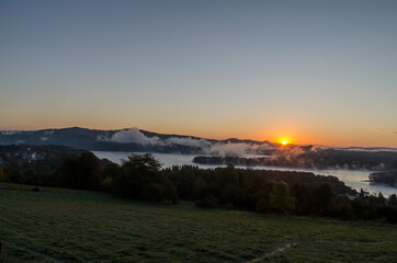 Wschód słońca Polańczyk 