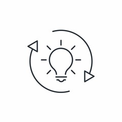 Additional Information . Improvement of knowledge and skills. Vector linear icon isolated on white background.