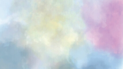 Sky Cloud pastel with a Colorful background . Elegant winter abstract background. Delicate pastel shades.It sends winter holiday mood, ease and joy
