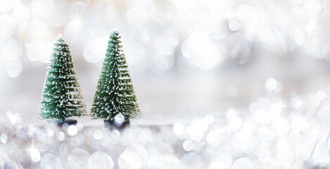 Glitter, lights, abstract Background at christmas time