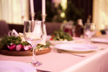 wedding banquet in a restaurant, party in a restaurant