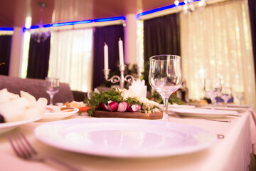 wedding banquet in a restaurant, party in a restaurant