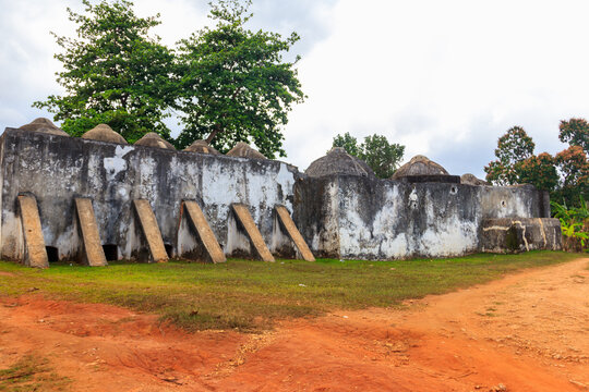 Persian Bath ruins in Kidichi village, Zanzibar, Tanzania