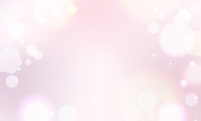 ピンクのキラキラ背景（光）