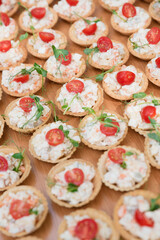 Catering in the outdoor summer park